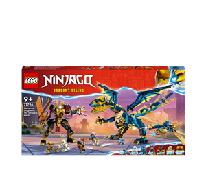 LEGO® - LEGO Ninjago 71796 Elementdrage mot Keiserinneroboten - 71796