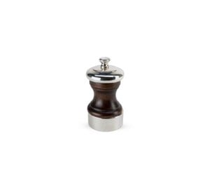 Kjøkkentilbehør - Peugeot Pepper mill Palace 10 cm Choco/silver Beech/Silver-plated metal - 15885