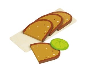 Treleker - Goki Bread Board with Sandwiches Wood - 51812