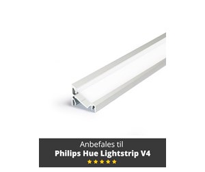 Smarthus - Light Solutions Aluminum Profile - Model C for Philips Hue and LIFX - ALU - 5714255008104