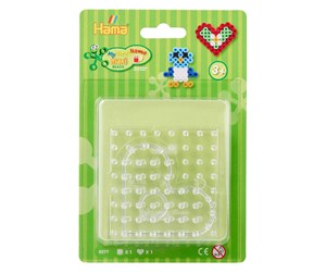 Kreative leker - Hama Iron-on Bead Plate Maxi - Square and Heart 2 - 8277