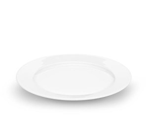 Servering & Servise - Pillivuyt Plate flat Sancerre 24 cm White - 18314