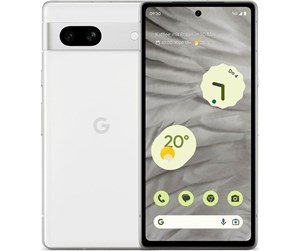 Mobiltelefoner - Google Pixel 7a 128GB/8GB - Snow White - GA04274-GB