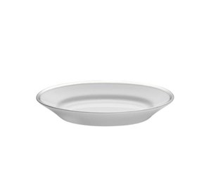 Kjøkkentilbehør - Pillivuyt Saucer/dish no. 6 Bistro 17 x 11.5 cm White/Silver - 18667