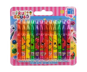 Skole - Canenco Fruity Squad Mini Gel Pens with Fragrance 12pcs. - FS60385