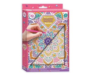 Små gaver til barn - Grafix Make your own Diamond Painting Notebook Blue (Assorted) - 260021