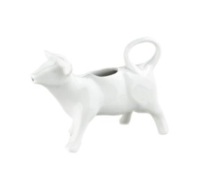 Kjøkkentilbehør - Pillivuyt Jug cow 13 cl Serie Originale White - 18802