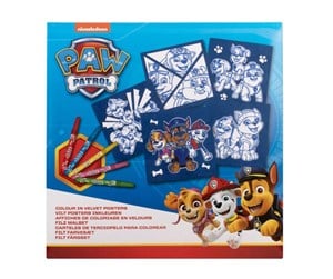 Byggesett - Canenco PAW Patrol Felt colors 18x18 cm - 5 pieces - PW22349