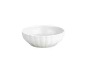 Kjøkkentilbehør - Pillivuyt Bowl wide fluted 40 cl Serie Originale 14 cm White - 21015