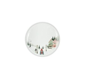 Servering & Servise - Pillivuyt Plate flat straight edge Winter 20 cm White Ovenproof porcelain - 24733