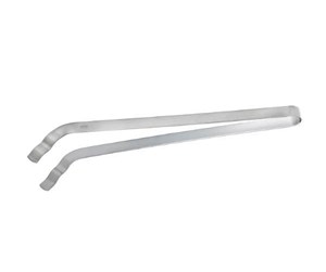 Kjøkkenredskaper - Rösle Grill tongs angled 35.5 cm Steel - 22436