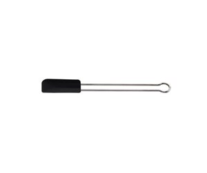 Kjøkkenredskaper - Rösle Spatula/dough scraper narrow 20 cm Steel/Black - 22438