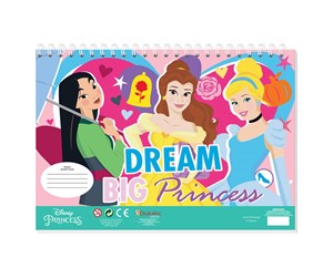 Kreative leker - Disney Princess Coloring Pages with Stencil and St - 000563016