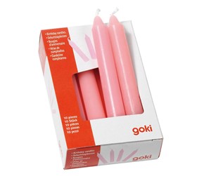 Gadget - Goki Candles Pink 10pcs. - 15426