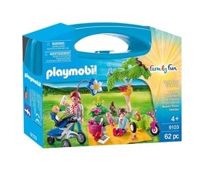 Playmobil - Playmobil Family Fun - Family Fun Suitcase Family Picnic -9103 - 9103