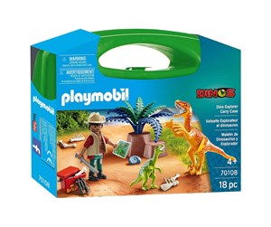 Playmobil - Playmobil Dinos - Dinos Suitcase Dino Explorer - 70108 - 70108