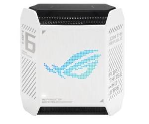 Ruter - ASUS ROG Capture GT6 AX10000 AiMesh white - Mesh router Wi-Fi 6 - 90IG07F0-MU9A30