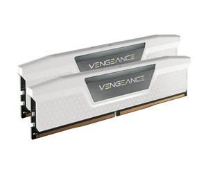 RAM - Corsair Vengeance DDR5-5200 - 32GB - CL32 - Dual Channel (2 pcs) - Intel XMP - Hvit - CMK32GX5M2B6400C32W