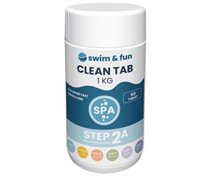 Basseng - Swim & Fun Spa CleanTab 5 g 1 kg - 1743