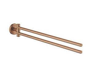 Baderomstilbehør - Grohe Essenceentials håndklædeholder. Børstet Warm - 40371DL1