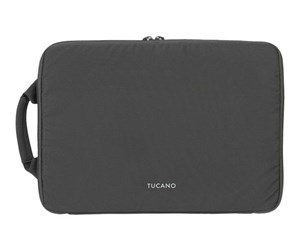 Veske/Hylster/Sekk til bærbar PC - Tucano Sandy etui Utgangstilkoblinger MacBook Pro 14" & Laptop 14" | Svart - BFSAN1314-BK