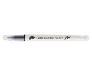 Skrive- & Tegneverktøy - Pentel SESW30C-101 Brush Sign Pen Twin - 10 st - SESW30C-T101E