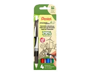 Skrive- & Tegneverktøy - Pentel BL77E-4 EnerGel eco Roller - BL77E-4