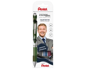 Skrive- & Tegneverktøy - Pentel BL77-4COL2 Energel Roller - BL77-4COL2