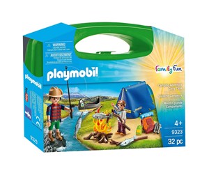 Playmobil - Playmobil Family Fun - Family Fun Suitcase Camping -9323 - 9323