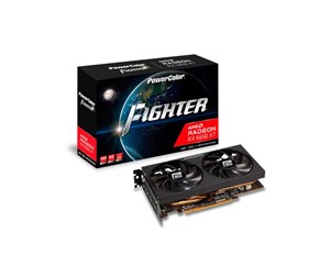 Grafikkort - PowerColor Radeon RX 6650 XT Fighter - 8GB GDDR6 RAM - Grafikkort - AXRX 6650XT 8GBD6-3DH