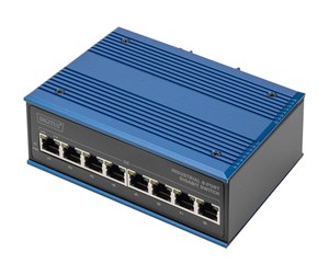 Switch/splitter - DIGITUS Industrial - switch - 8 ports - unmanaged - DN-651121