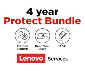 Service & Support - Lenovo Onsite + Accidental Damage Protection + Keep Your Drive + Premier Support - extended service agreement - 4 years - on-site - 5PS0N73132