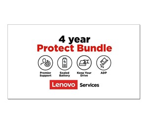 Service & Support - Lenovo Onsite + Accidental Damage Protection + Keep Your Drive + Sealed Battery + Premier Support - extended service agreement - 4 years - on-site - 5PS0N73238