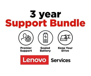 Service & Support - Lenovo Onsite + Keep Your Drive + Sealed Battery + Premier Support - extended service agreement - 3 years - on-site - 5PS0N74183