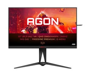 Skjerm - 31.5" AOC AGON AG325QZN - 2560x1440 - 240 - VA - AG325QZN/EU