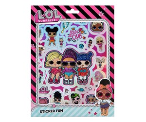 Kreative leker - L.O.L. Undercover L.O.L Surprise! Sticker Fun Sticker Set - LOLO0061