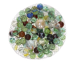 Små gaver til barn - Goki Marbles in Net 88pcs. - 63926