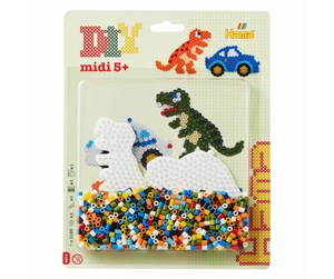 Kreative leker - Hama Ironing bead set Dino 1100 pcs. - 4215