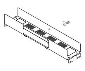 Rackskap - APC - rack aisle crossover tray - FS-AC-4008-B