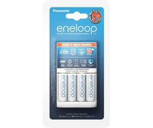 Batteri - Panasonic Eneloop Smart+Quick charger+AA 1900mAh - 510-1020