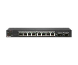 Switch/splitter - SonicWALL Switch SWS12-8POE - 02-SSC-2463