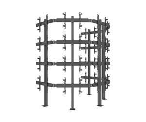 Veggmontering, AV-braketter & AV-møbler - Multibrackets M Pro Series Curved Display Distance - 7350105212284