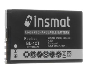 Mobil - Adaptere og ladere - Insmat battery - Li-Ion - 106-9470