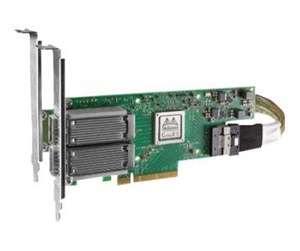 Nettverksadapter - NVIDIA ConnectX-5 VPI - network adapter - 2 x PCIe 3.0 x8 - 100Gb Ethernet / 100Gb Infiniband QSFP28 x 2 - 900-9X5AD-0056-DT1