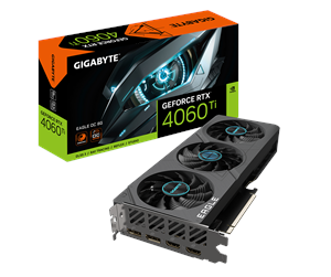 Grafikkort - GIGABYTE GeForce RTX 4060 Ti EAGLE - 8GB GDDR6 RAM - Grafikkort - GV-N406TEAGLE-8GD