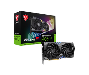 Grafikkort - MSI GeForce RTX 4060 Ti GAMING X - 8GB GDDR6 RAM - Grafikkort - RTX 4060 Ti GAMING X 8G