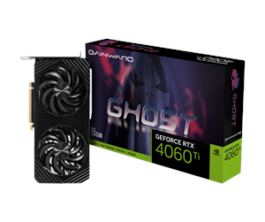 Grafikkort - Gainward GeForce RTX 4060 Ti Ghost - 8GB GDDR6 RAM - Grafikkort - 471056224-3949