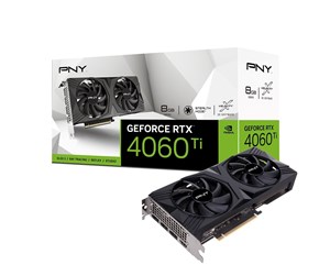 Grafikkort - PNY GeForce RTX 4060 Ti VERTO Dual Fan Edition - 8GB GDDR6 RAM - Grafikkort - VCG4060T8DFXPB1