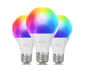 Smarthus - Nanoleaf Essentials - Smart E27 Bulb 3-pack (Matter) - NF080B02-3A19E