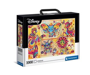 Puslespill - Clementoni Puzzle 1000 Brief Case Disney Classic 2022 Gulv - 39677